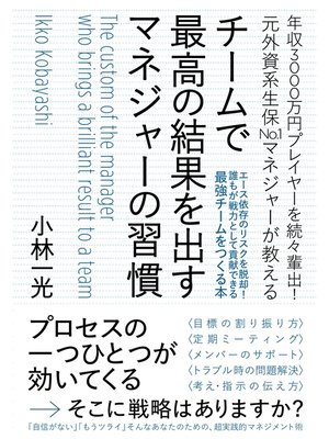 cover image of チームで最高の結果を出すマネジャーの習慣